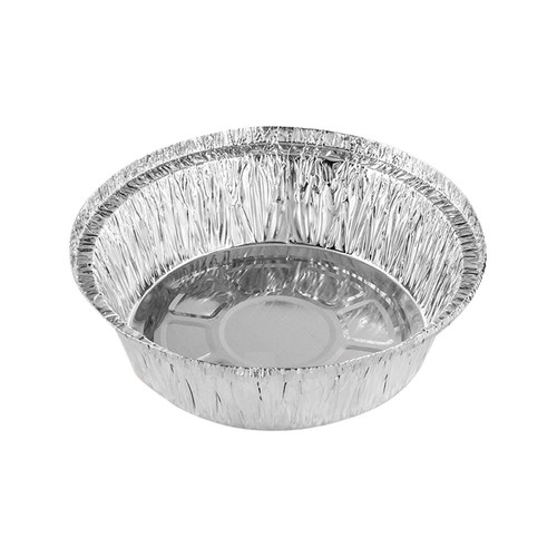 ظرف یکبار مصرف آلومینیومی تک پرس گرد کد 555 (هیرو)