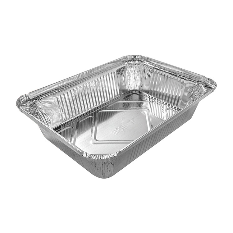 ظرف یکبارمصرف آلومینیومی یک و نیم پرسی کد 106 (هیرو)