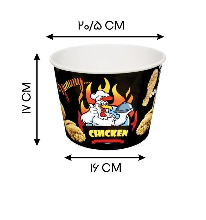 سطل سوخاری 140 انس (3500 سی سی)